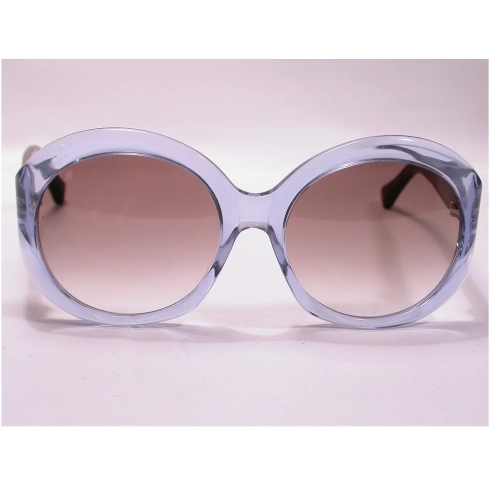 Balenciaga Designer Blue/Clear Sunglasses Statement Frames RARE!!🕶️😎🕶️ - Picture 2 of 10